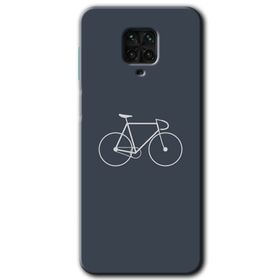 Xiaomi Redmi Note 9 Pro Bike Baskılı Uyumlu Silikon Kılıf