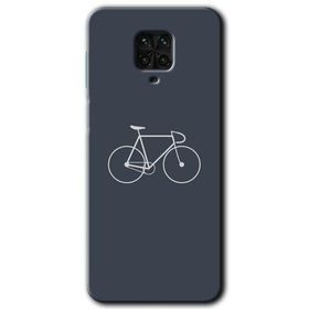Xiaomi Redmi Note 9 Pro Bike Baskılı Uyumlu Silikon Kılıf