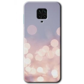 Xiaomi Redmi Note 9 Pro Blur Lights Baskılı Uyumlu Silikon Kılıf