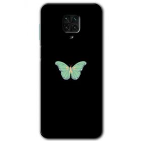 Xiaomi Redmi Note 9 Pro Butterfly Tree Baskılı Uyumlu Silikon Kılıf