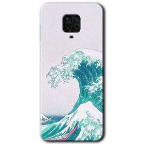 Xiaomi Redmi Note 9 Pro Dalga Baskılı Uyumlu Silikon Kılıf