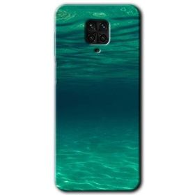 Xiaomi Redmi Note 9 Pro Derin Deniz Baskılı Uyumlu Silikon Kılıf