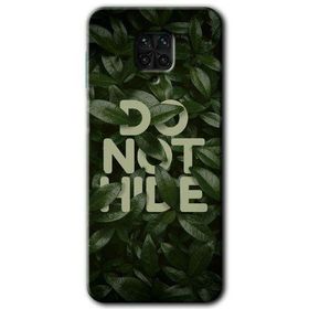 Xiaomi Redmi Note 9 Pro Do Not Hide Baskılı Uyumlu Silikon Kılıf