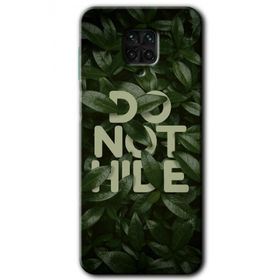 Xiaomi Redmi Note 9 Pro Do Not Hide Baskılı Uyumlu Silikon Kılıf