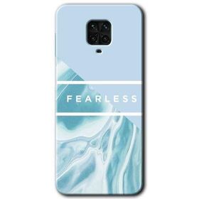 Xiaomi Redmi Note 9 Pro Fearless Baskılı Uyumlu Silikon Kılıf