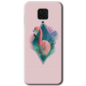 Xiaomi Redmi Note 9 Pro Flamingo Baskılı Uyumlu Silikon Kılıf
