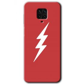 Xiaomi Redmi Note 9 Pro Flash Logo Baskılı Uyumlu Silikon Kılıf