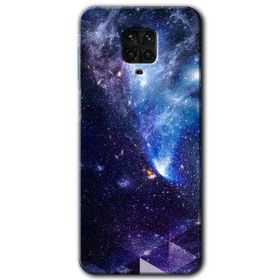 Xiaomi Redmi Note 9 Pro Galaksi Baskılı Uyumlu Silikon Kılıf