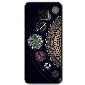 Xiaomi Redmi Note 9 Pro Gezegen Döngüsü Baskılı Uyumlu Silikon Kılıf