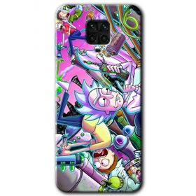 Xiaomi Redmi Note 9 Pro Graffiti Çizgi Film Baskılı Uyumlu Silikon Kılıf