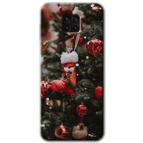 Xiaomi Redmi Note 9 Pro Happy New Year Baskılı Uyumlu Silikon Kılıf