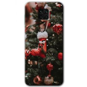 Xiaomi Redmi Note 9 Pro Happy New Year Baskılı Uyumlu Silikon Kılıf