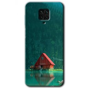 Xiaomi Redmi Note 9 Pro House in Woods Baskılı Uyumlu Silikon Kılıf