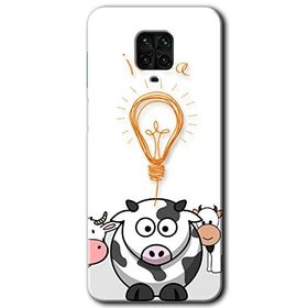Xiaomi Redmi Note 9 Pro İdea Lamp Baskılı Uyumlu Silikon Kılıf