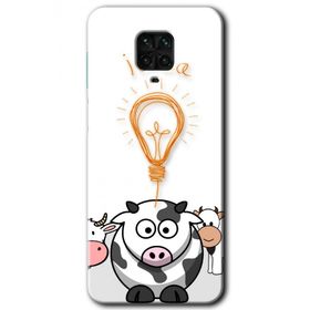 Xiaomi Redmi Note 9 Pro İdea Lamp Baskılı Uyumlu Silikon Kılıf