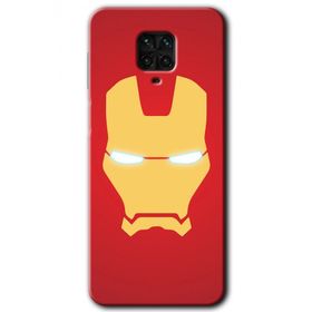 Xiaomi Redmi Note 9 Pro İronMan Baskılı Uyumlu Silikon Kılıf