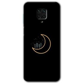 Xiaomi Redmi Note 9 Pro İyi Geceler Baskılı Uyumlu Silikon Kılıf