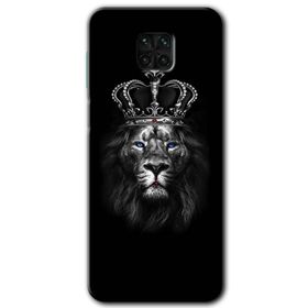 Xiaomi Redmi Note 9 Pro King Lion Baskılı Uyumlu Silikon Kılıf