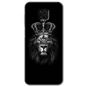 Xiaomi Redmi Note 9 Pro King Lion Baskılı Uyumlu Silikon Kılıf
