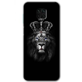 Xiaomi Redmi Note 9 Pro King Lion Baskılı Uyumlu Silikon Kılıf