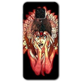 Xiaomi Redmi Note 9 Pro Kurt Kız Baskılı Uyumlu Silikon Kılıf