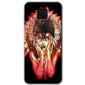 Xiaomi Redmi Note 9 Pro Kurt Kız Baskılı Uyumlu Silikon Kılıf