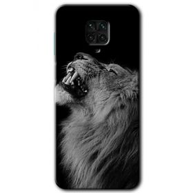 Xiaomi Redmi Note 9 Pro Lion Baskılı Uyumlu Silikon Kılıf
