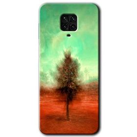 Xiaomi Redmi Note 9 Pro Outlines Paint Baskılı Uyumlu Silikon Kılıf