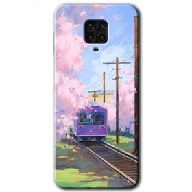 Xiaomi Redmi Note 9 Pro Rails Paint Baskılı Uyumlu Silikon Kılıf