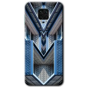 Xiaomi Redmi Note 9 Pro Retro Building Baskılı Uyumlu Silikon Kılıf