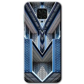 Xiaomi Redmi Note 9 Pro Retro Building Baskılı Uyumlu Silikon Kılıf
