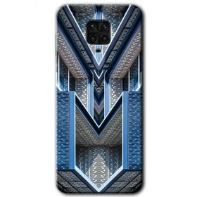 Xiaomi Redmi Note 9 Pro Retro Building Baskılı Uyumlu Silikon Kılıf
