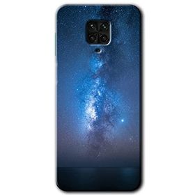 Xiaomi Redmi Note 9 Pro Samanyolu Baskılı Uyumlu Silikon Kılıf