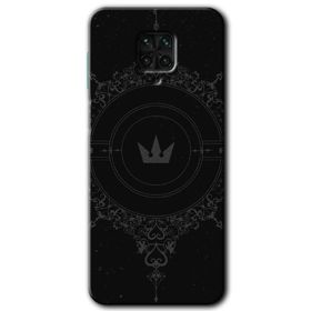 Xiaomi Redmi Note 9 Pro Siyah Mandala 1 Baskılı Uyumlu Silikon Kılıf