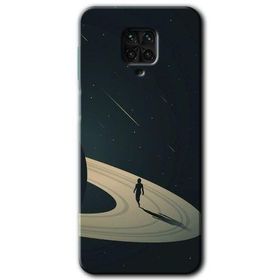 Xiaomi Redmi Note 9 Pro Space Planet Baskılı Uyumlu Silikon Kılıf