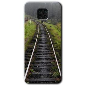 Xiaomi Redmi Note 9 Pro Tren Yolu Baskılı Uyumlu Silikon Kılıf