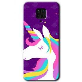 Xiaomi Redmi Note 9 Pro Unicorn Sleep Baskılı Uyumlu Silikon Kılıf