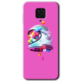 Xiaomi Redmi Note 9 Pro Uzay Başlığı Baskılı Uyumlu Silikon Kılıf