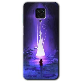 Xiaomi Redmi Note 9 Pro Wanderer Silhouette Baskılı Uyumlu Silikon Kılıf