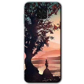 Xiaomi Redmi Note 9 Pro Yalnız Savaşcı Baskılı Uyumlu Silikon Kılıf