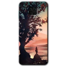 Xiaomi Redmi Note 9 Pro Yalnız Savaşcı Baskılı Uyumlu Silikon Kılıf