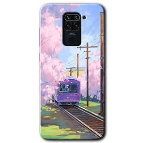 Xiaomi Redmi Note 9 Rails Paint Baskılı Uyumlu Silikon Kılıf