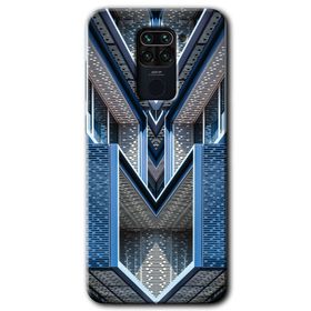 Xiaomi Redmi Note 9 Retro Building Baskılı Uyumlu Silikon Kılıf