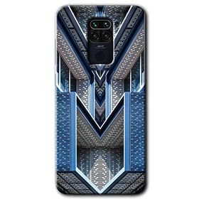 Xiaomi Redmi Note 9 Retro Building Baskılı Uyumlu Silikon Kılıf