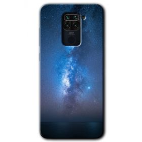 Xiaomi Redmi Note 9 Samanyolu Baskılı Uyumlu Silikon Kılıf
