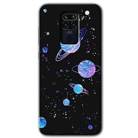 Xiaomi Redmi Note 9 Samanyolu Galaksi Baskılı Uyumlu Silikon Kılıf