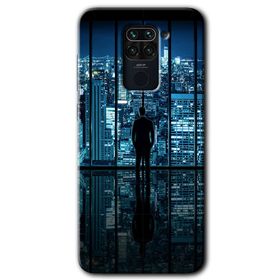 Xiaomi Redmi Note 9 Şehir Manzarası Baskılı Uyumlu Silikon Kılıf