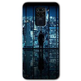 Xiaomi Redmi Note 9 Şehir Manzarası Baskılı Uyumlu Silikon Kılıf