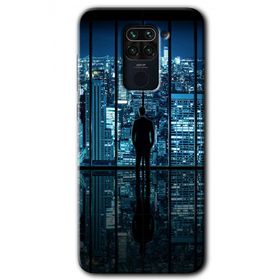 Xiaomi Redmi Note 9 Şehir Manzarası Baskılı Uyumlu Silikon Kılıf