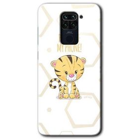 Xiaomi Redmi Note 9 Sevimli Kedi 1 Baskılı Uyumlu Silikon Kılıf